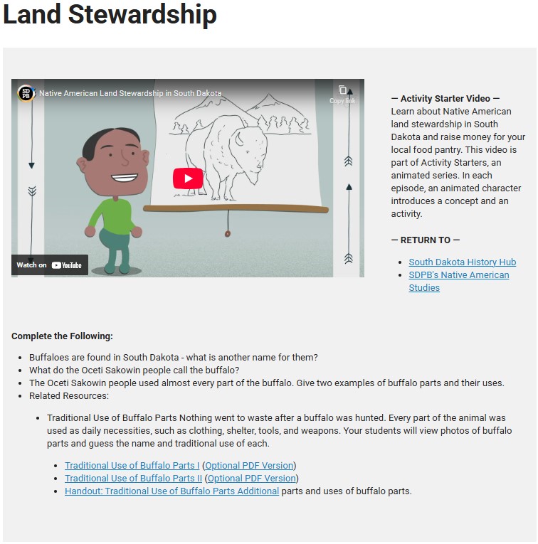 Placeholder image for 'Land Stewardship Activity Starter'