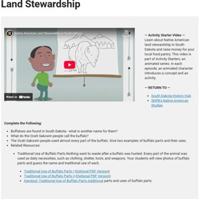 Preview thumbnail for resource 'Land Stewardship Activity Starter'