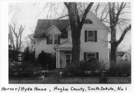 Resource HornerHyde House National Register Nomination South Dakota