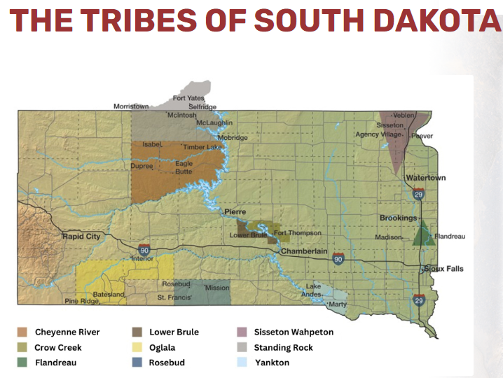 Resource Tribal Information South Dakota History Hub   Tribal Information 